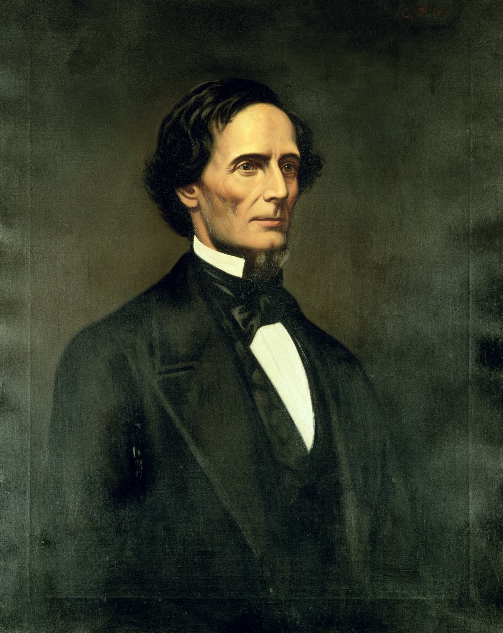 Jefferson Davis af Christian F. Schwerdt