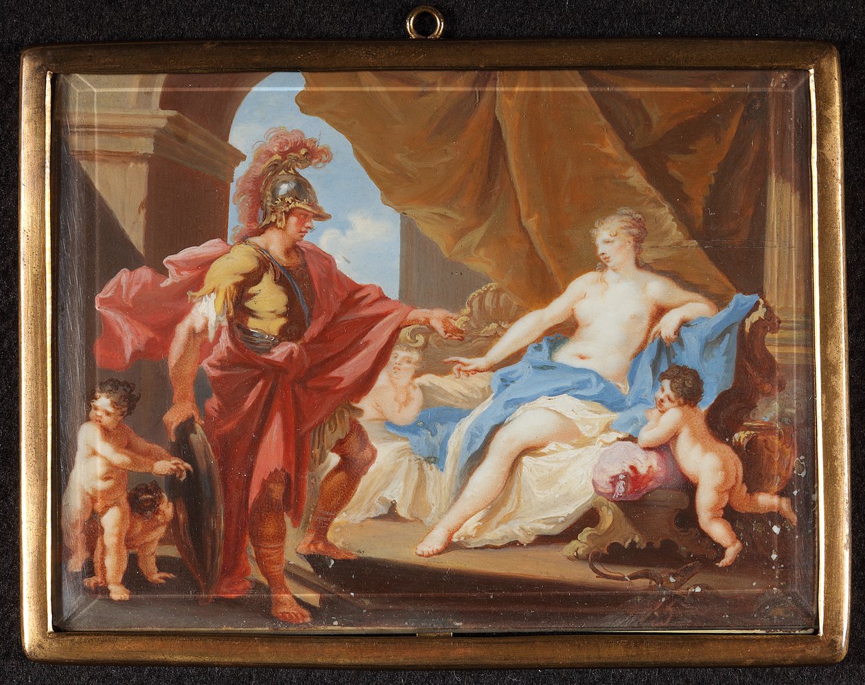 Mars und Venus af Christian Friedrich Zincke