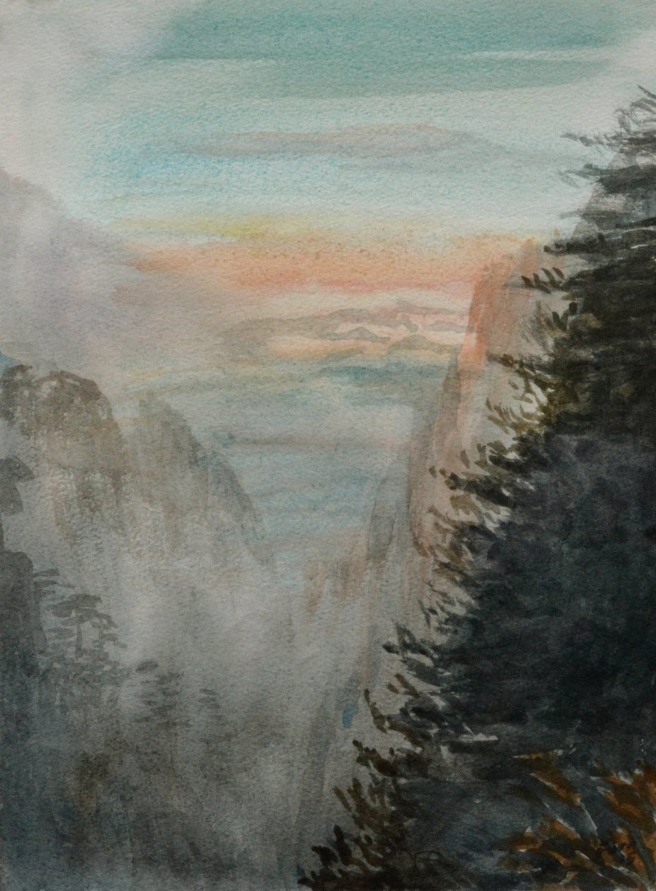 Drømmen om Paiyun Ting, 2015 (akvarel på papir) af Christian Furr