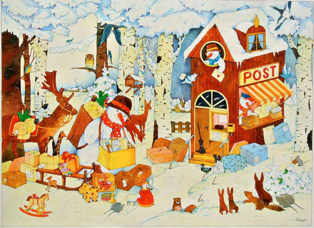 Posthus-jul, 2001 af Christian Kaempf