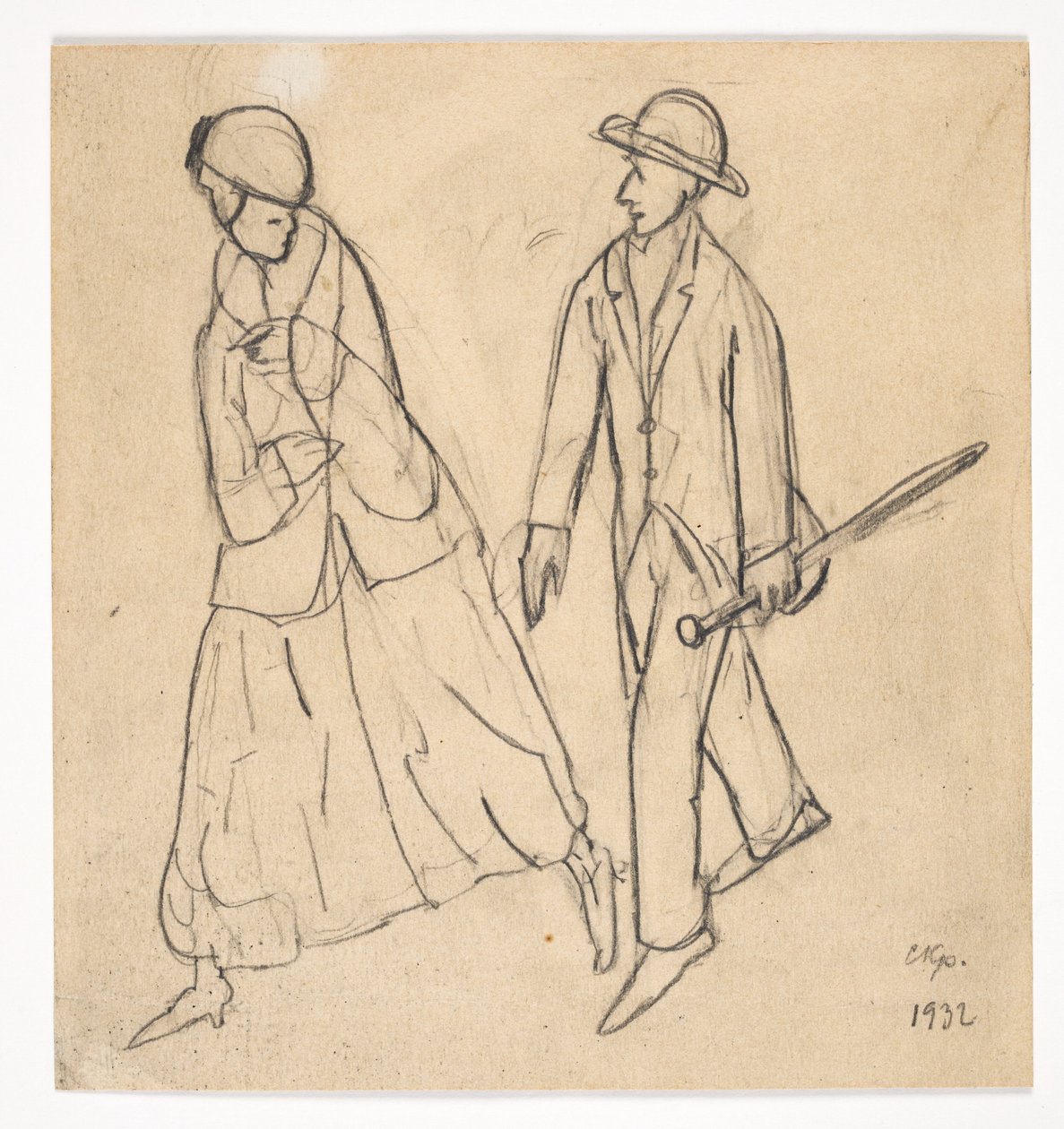 To figurer af Christian Kongstad Petersen