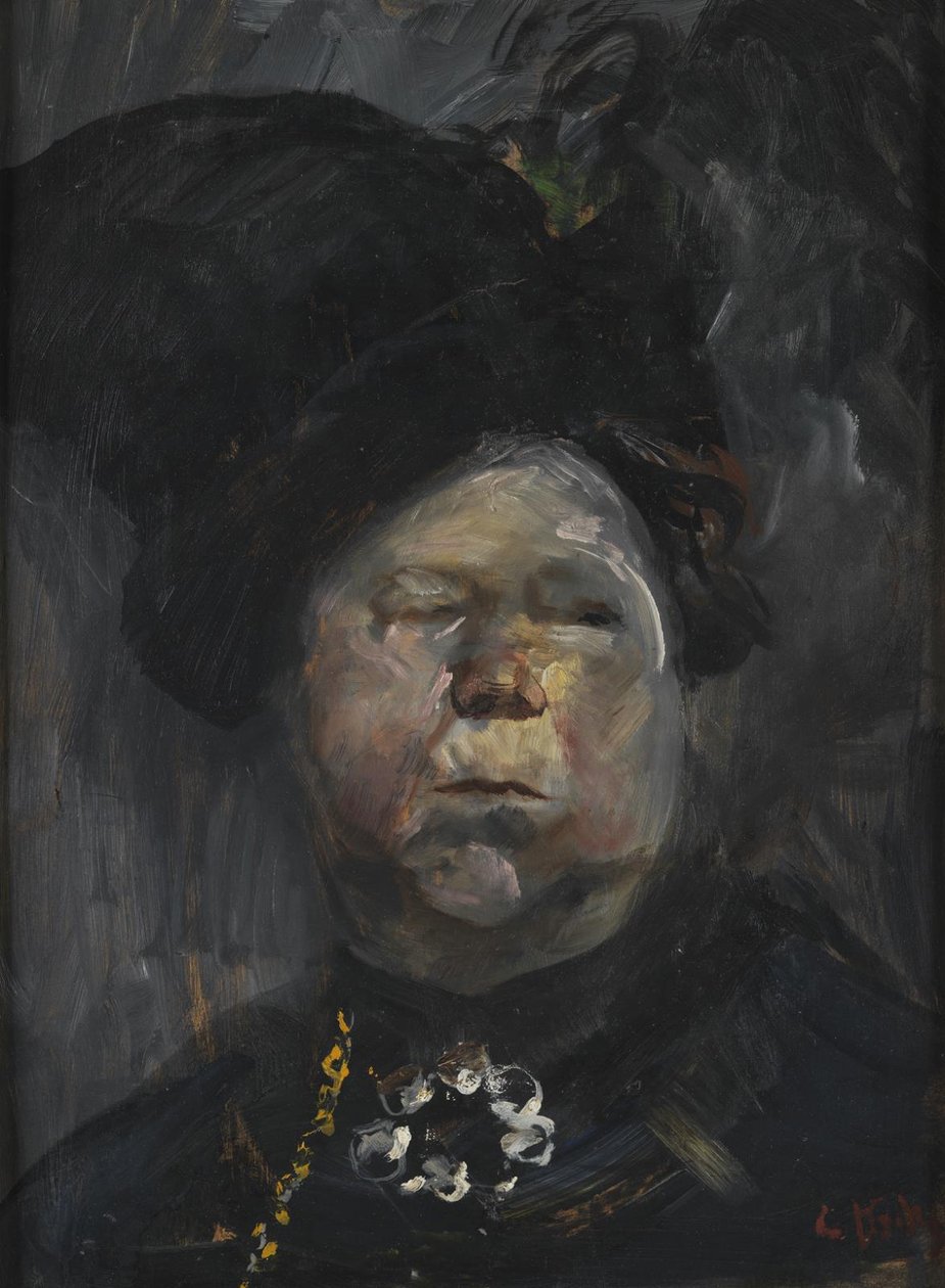 Fru Blom af Christian Krohg