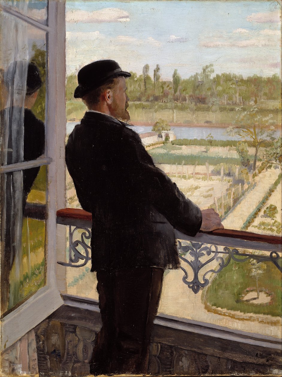 Portræt af den svenske maler Karl Nordström af Christian Krohg