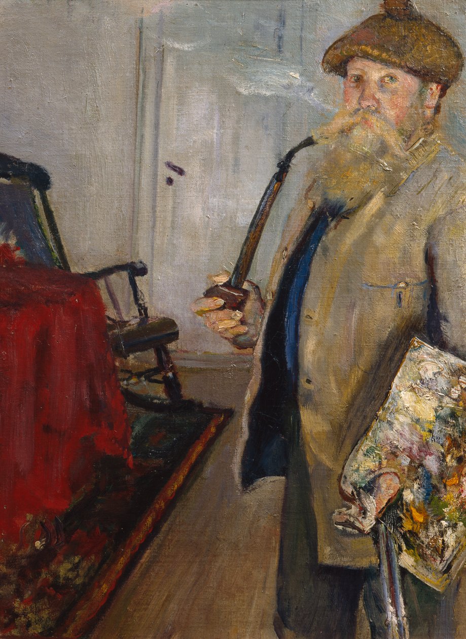 Selvportræt af Christian Krohg