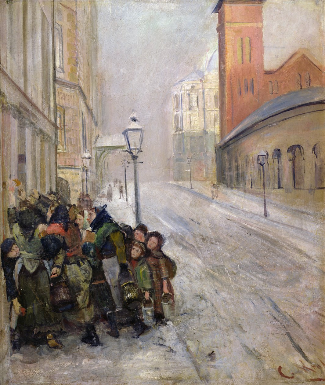 Kampen for overlevelse af Christian Krohg