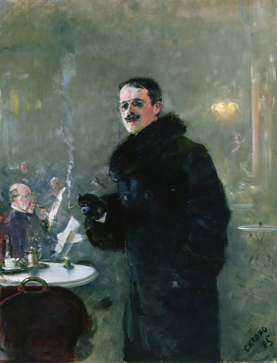 Maleren Gerhard Munthe af Christian Krohg