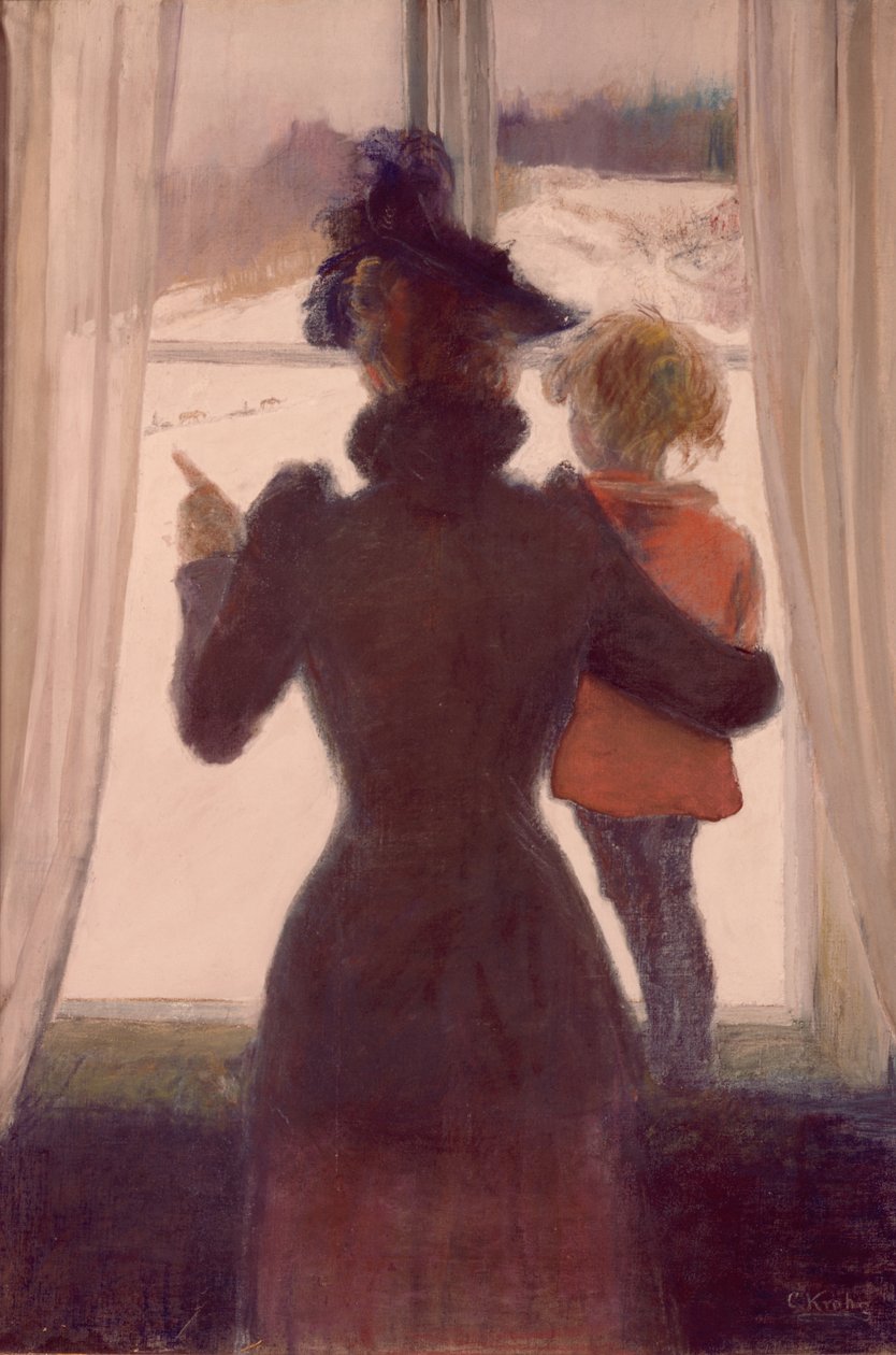 Nimetön (maalaus) af Christian Krohg