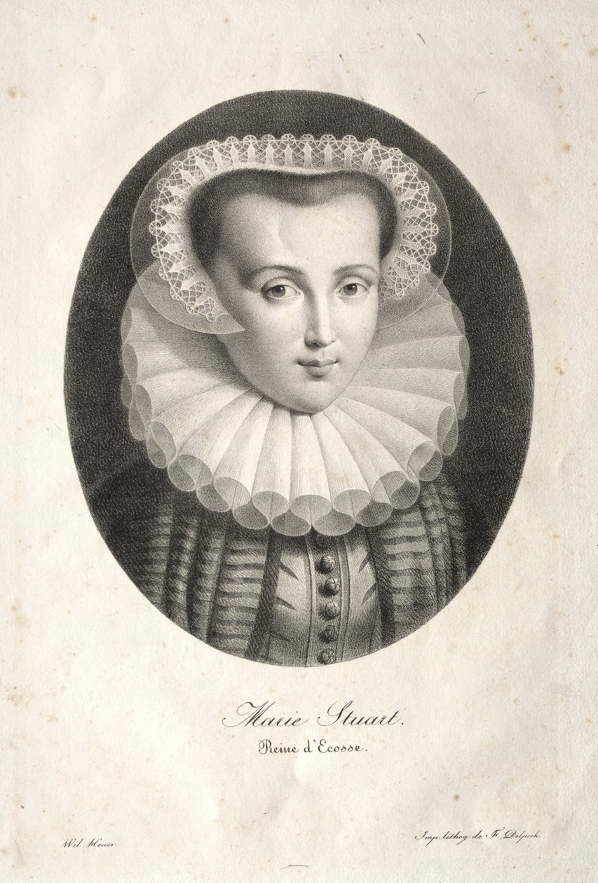 Mary Stuart af Christian Ludwig Wilhelm Heuer