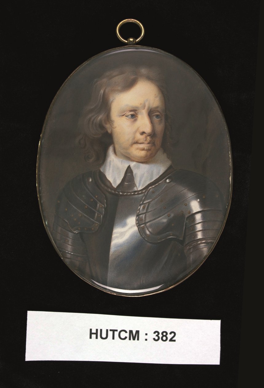 Oliver Cromwell, ca. 1698-30 (akvarel) af Christian Richter