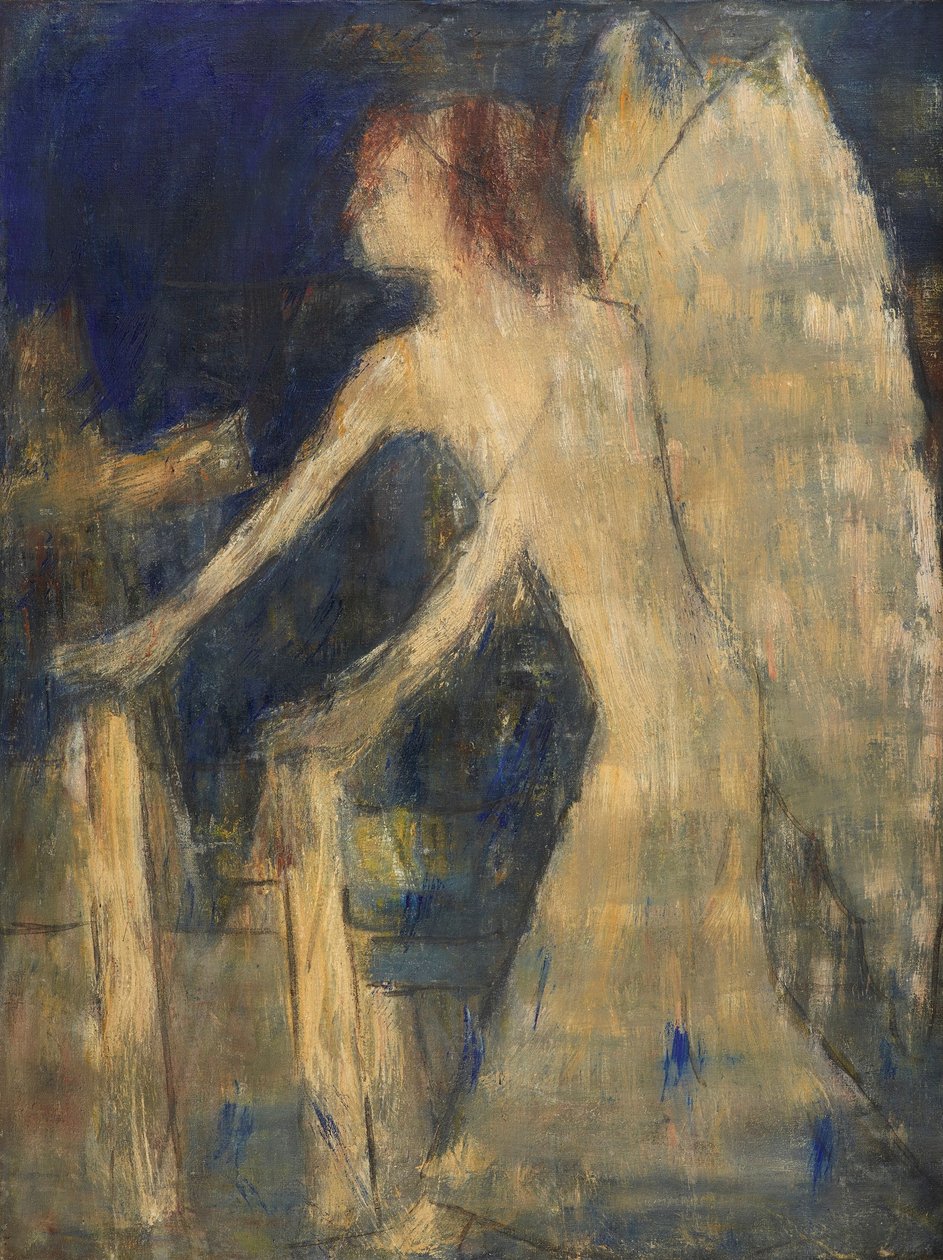Engel, der bringer lys ind i gravene af Christian Rohlfs