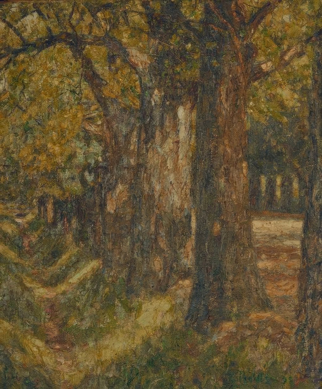 Belvedere Allee i midsommeren af Christian Rohlfs