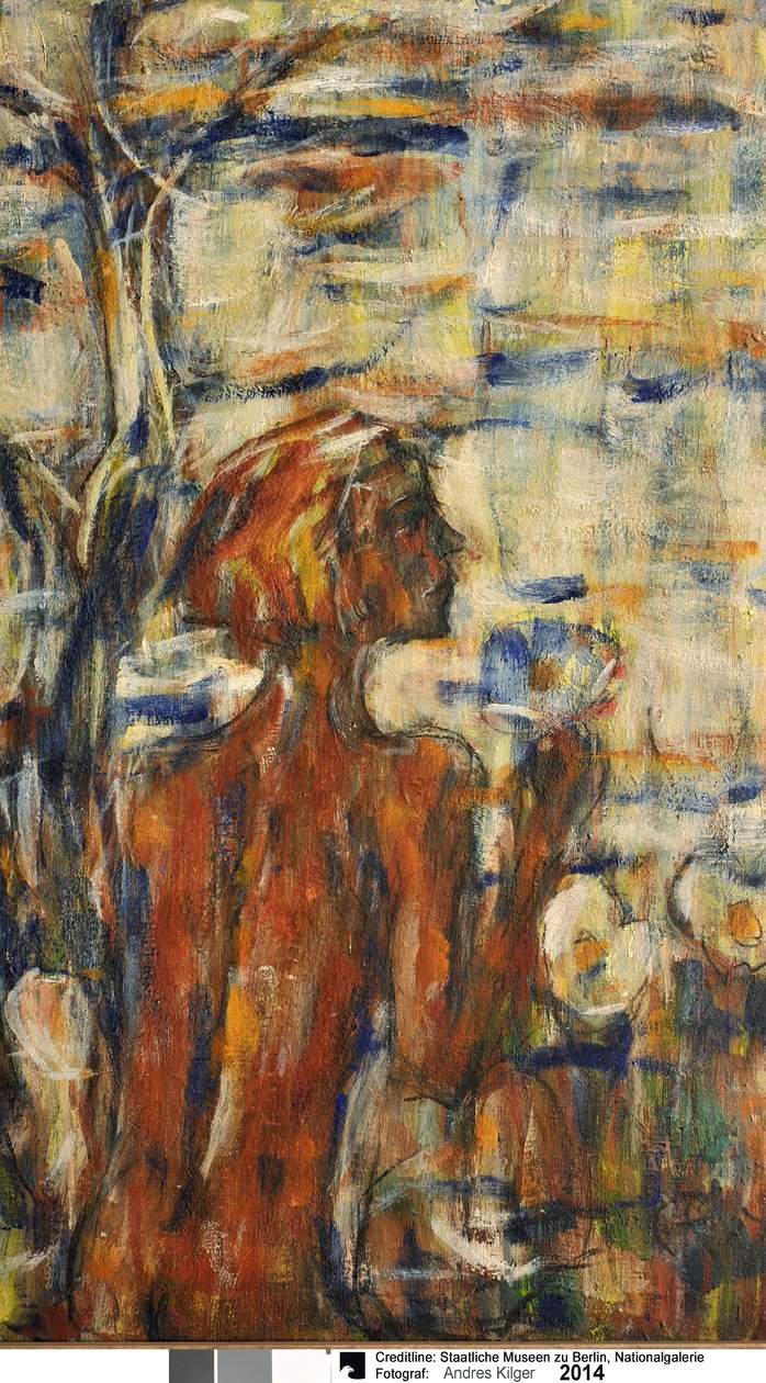 Kind in Blüten af Christian Rohlfs