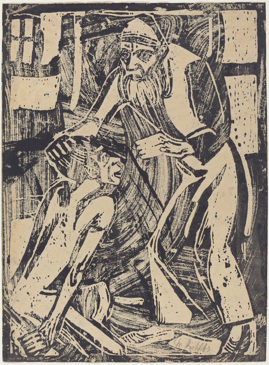 Return of the Prodigal Son, 1916. af Christian Rohlfs