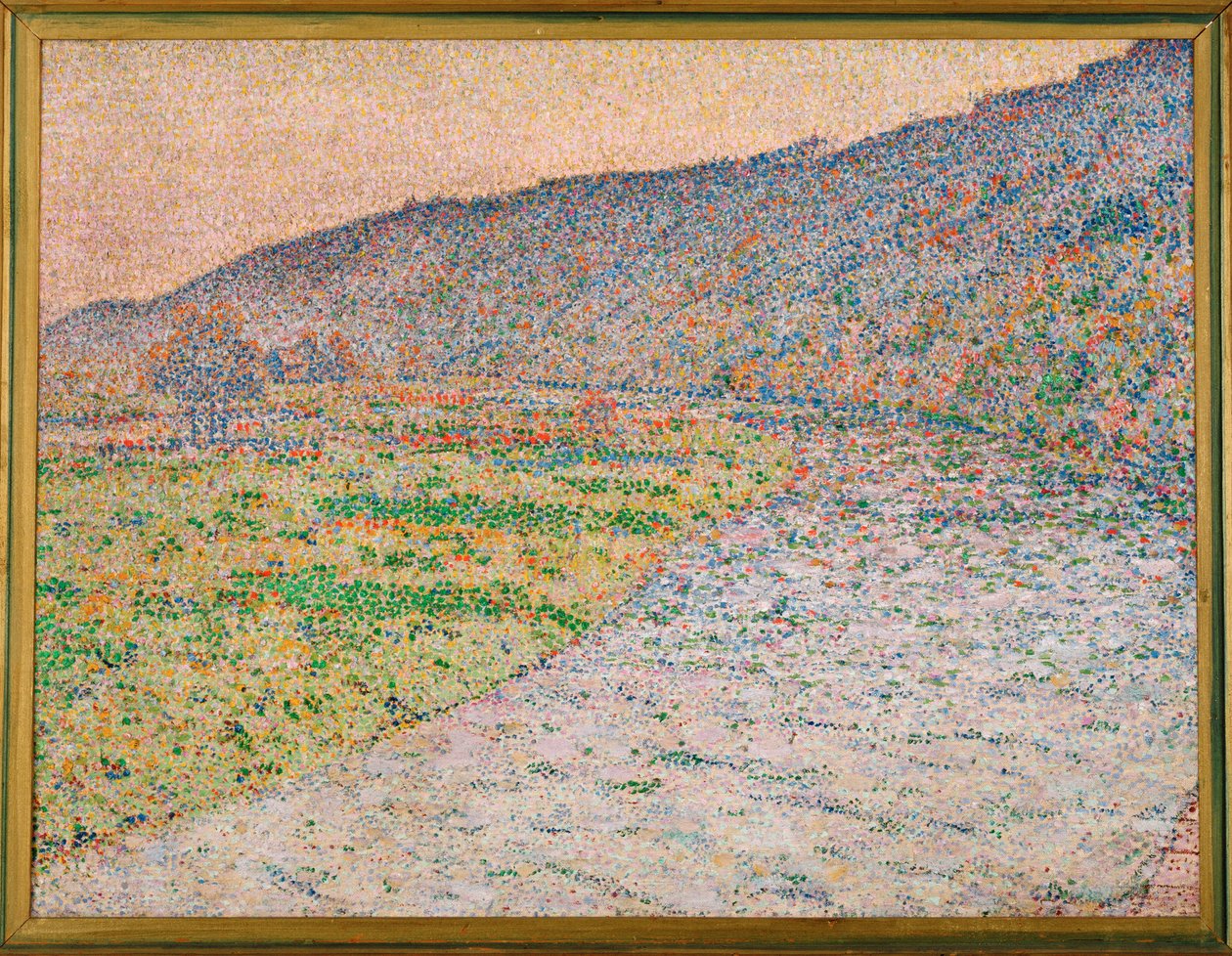 Ruhr-floden nær Herdecke (maleri på lærred) af Christian Rohlfs