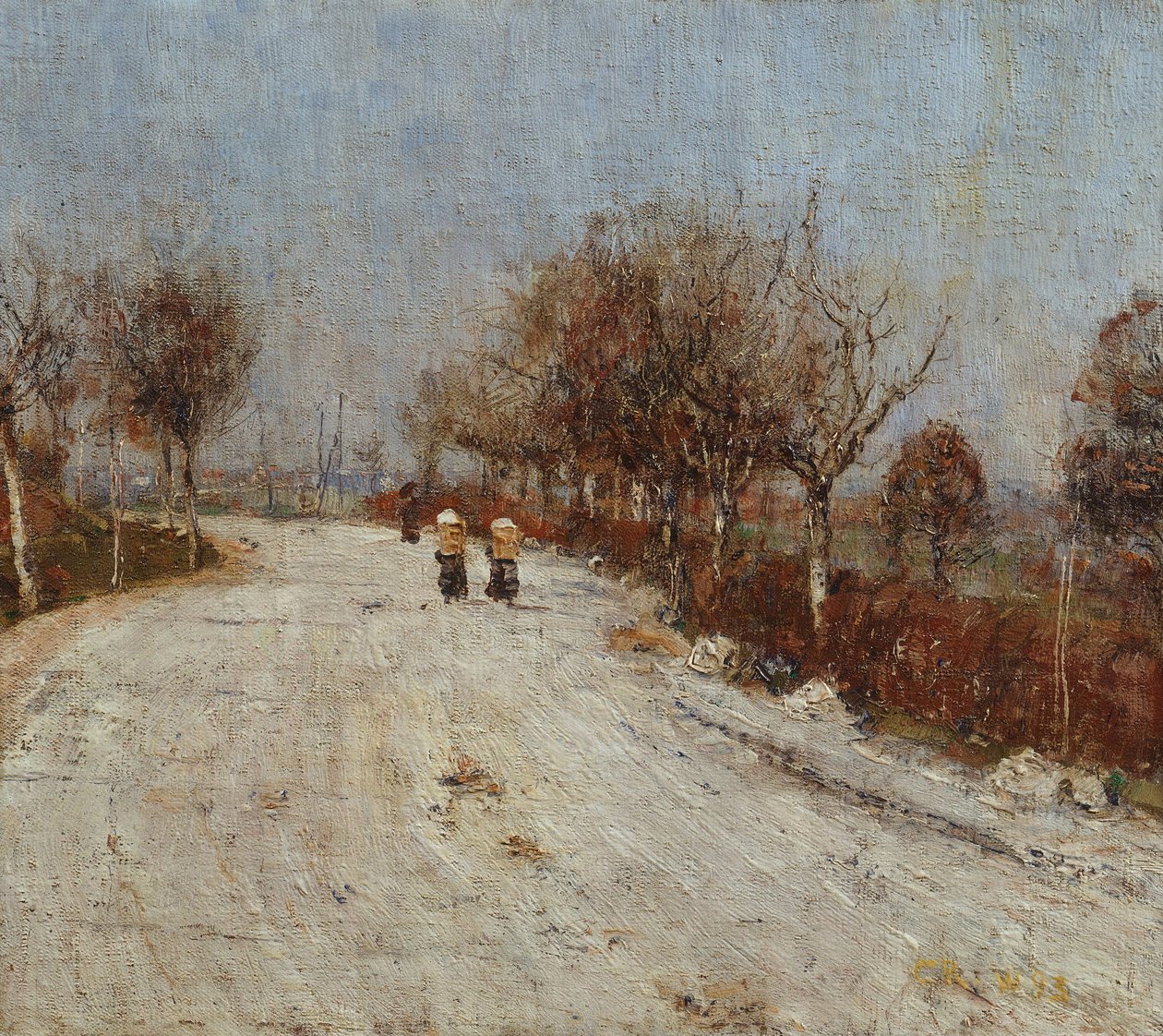 Vejen til Gelmeroda, 1893 af Christian Rohlfs