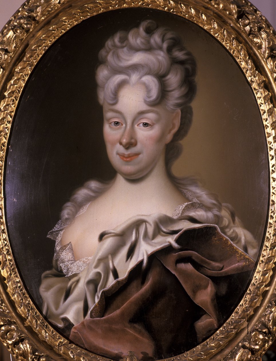 Magdalene Sybille, hertuginde af Sachsen-Eisenach, 1708 (olie på kobber) af Christian Schilbach