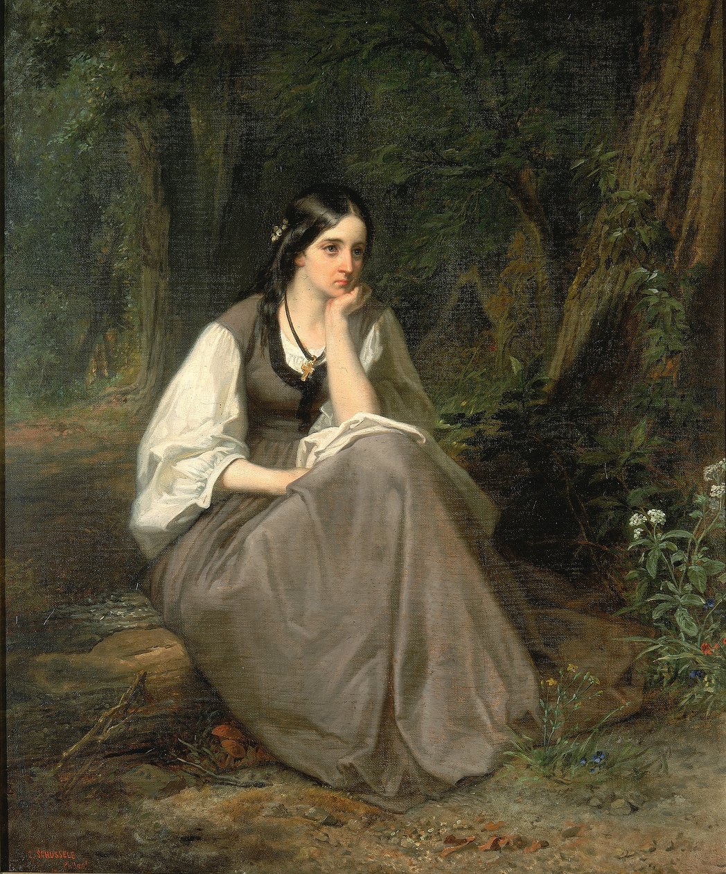 Evangeline af Christian Schussele