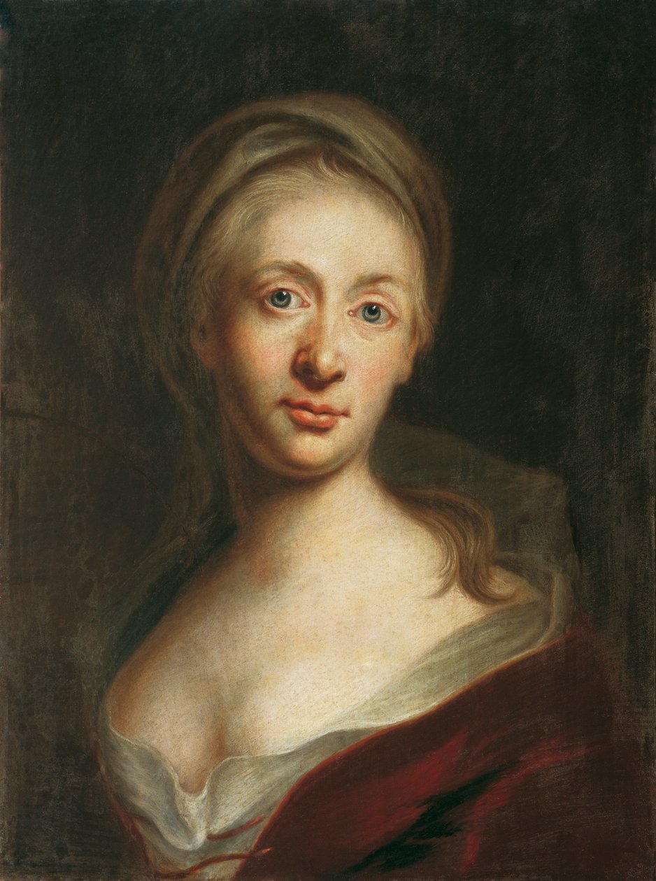 portræt af en dame af Christian Seybold