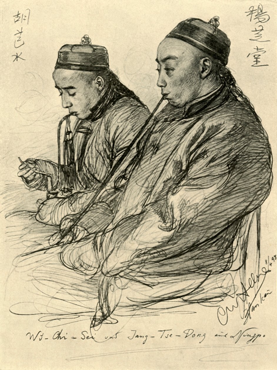 Wu-Chi-Sei og Jang-Tse-Dong fra Ningpo, af Christian Wilhelm Allers