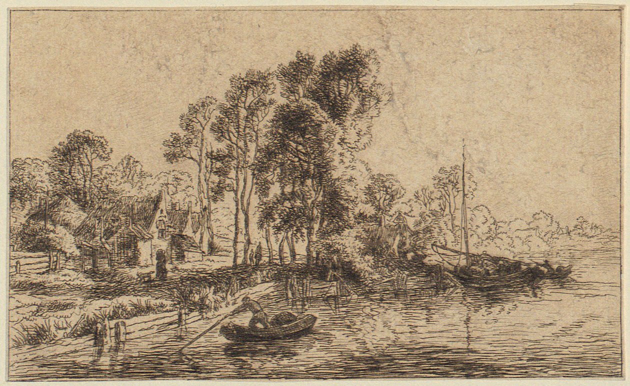 Huse bygget op ad ruiner af Christian Wilhelm Ernst Dietrich