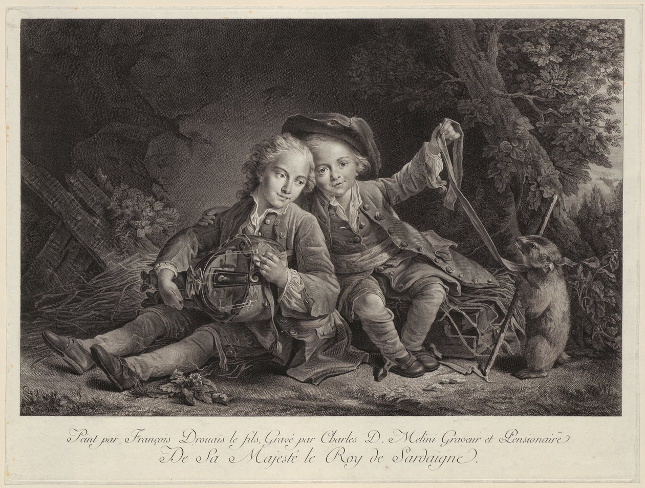 Bondehus af Christian Wilhelm Ernst Dietrich