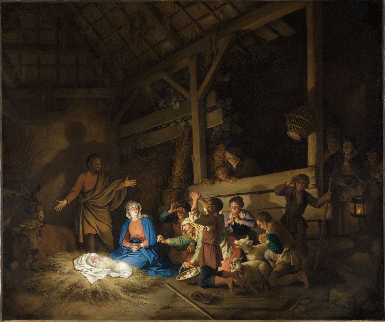 Hyrdernes tilbedelse af Christian Wilhelm Ernst Dietrich
