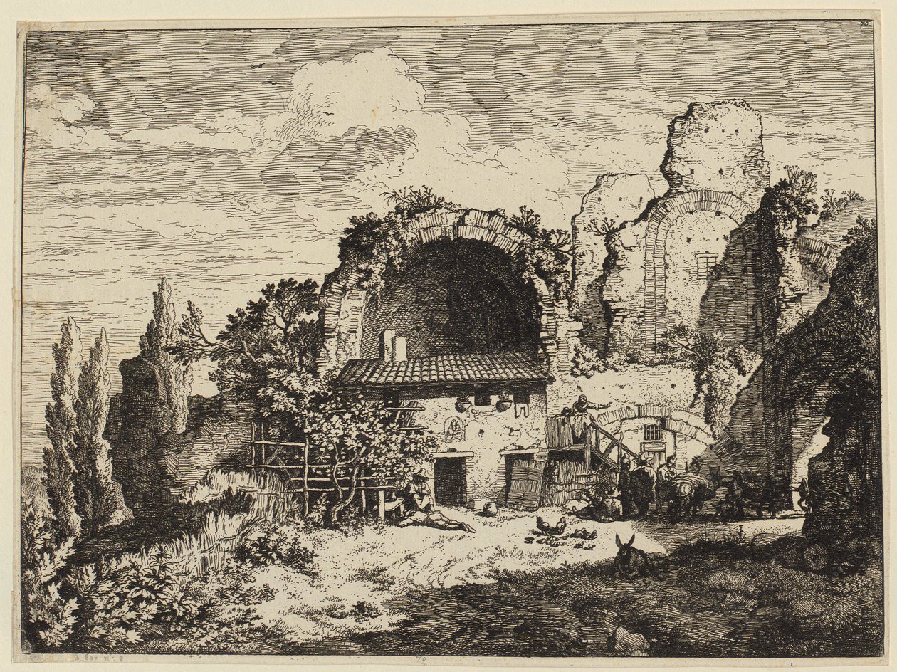 Mulddyrdrivernes kro af Christian Wilhelm Ernst Dietrich