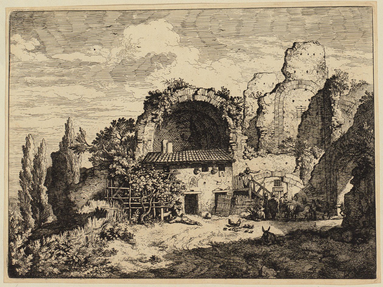 Mulddyrdriveres kro af Christian Wilhelm Ernst Dietrich