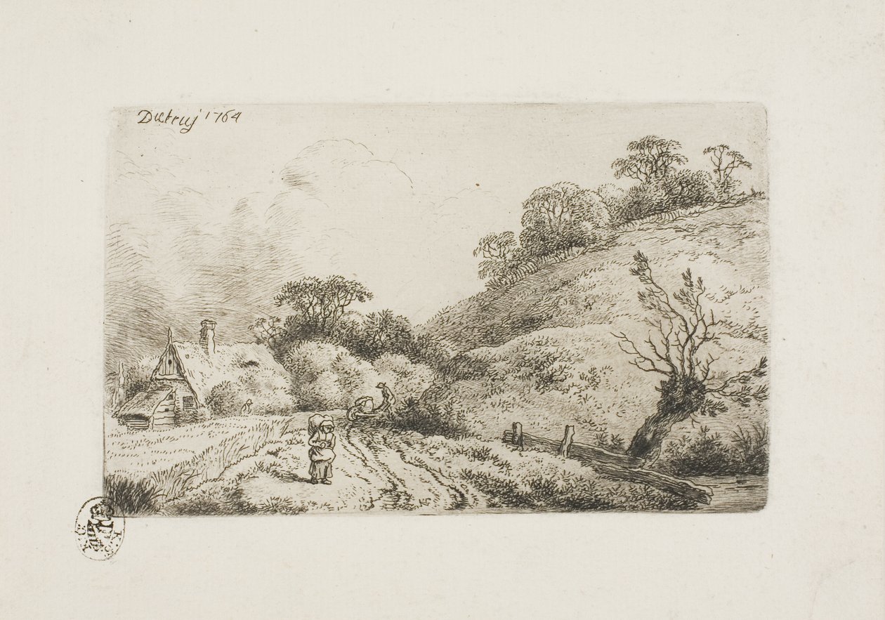 Kornmarken (Rembrandt Manner) af Christian Wilhelm Ernst Dietrich