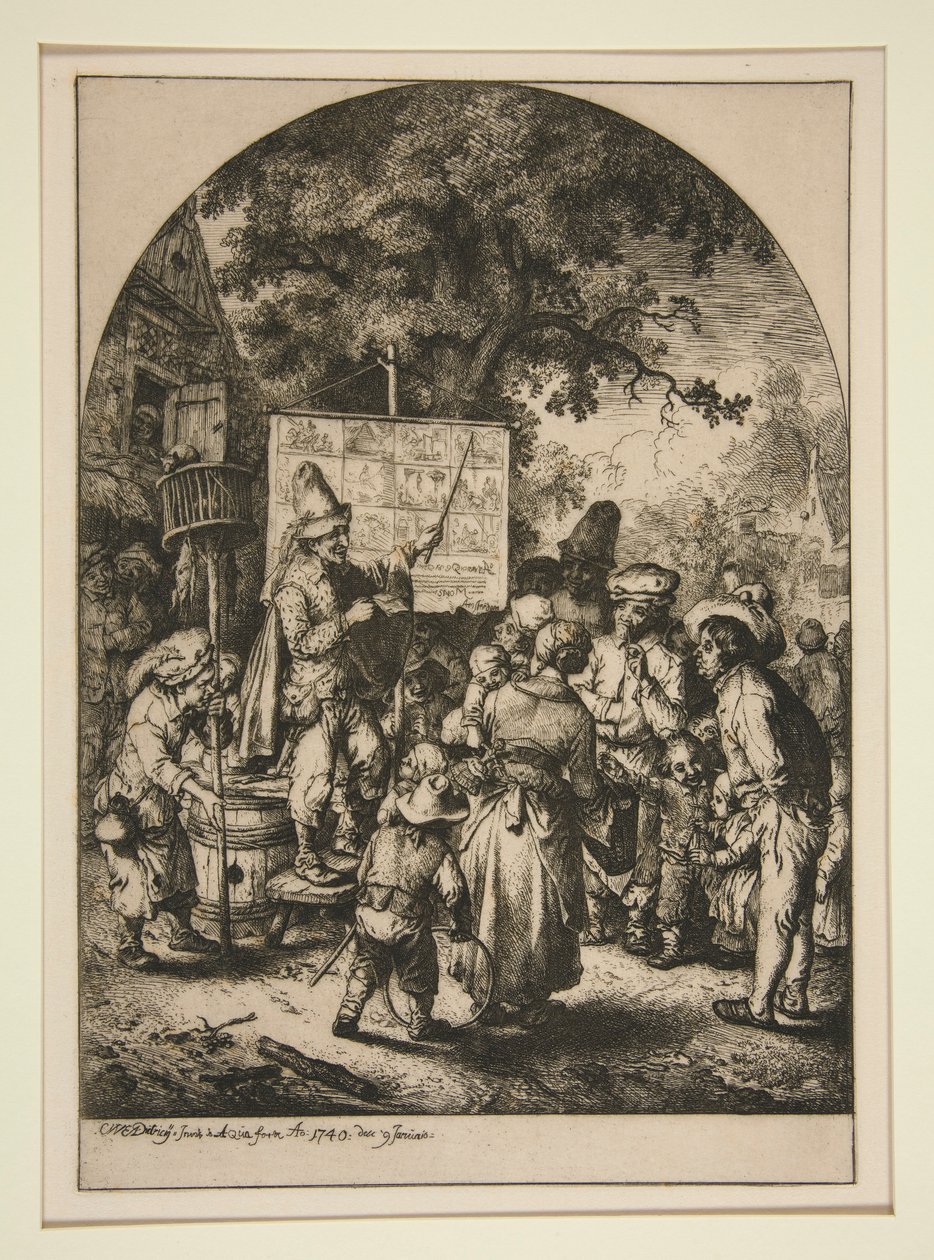 Mountebank af Christian Wilhelm Ernst Dietrich