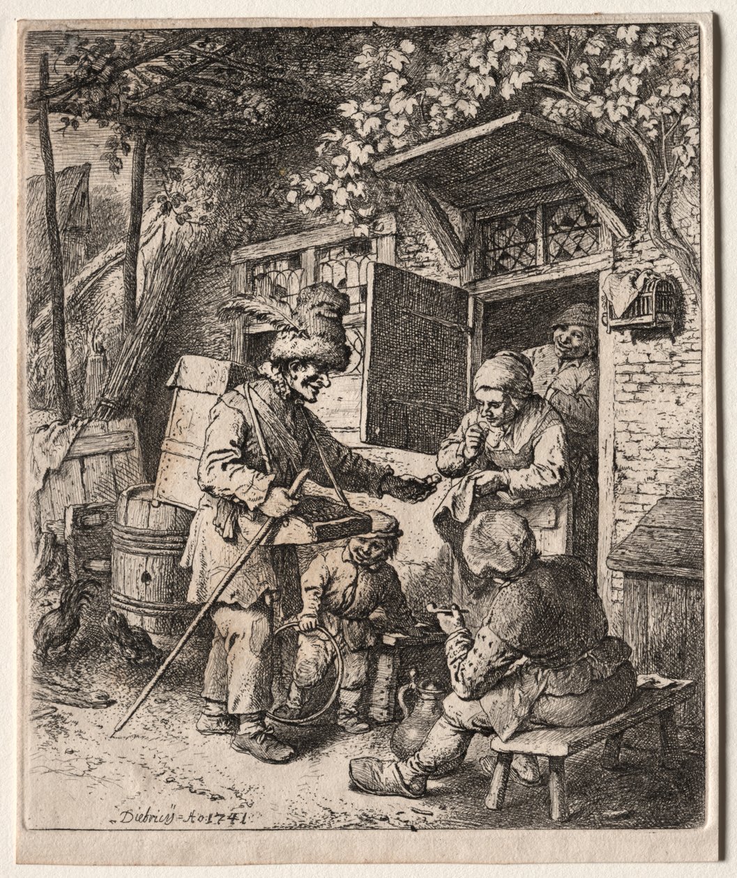 Kræmmeren af Christian Wilhelm Ernst Dietrich