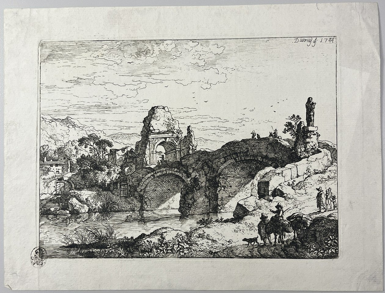 Stenbroen af Christian Wilhelm Ernst Dietrich