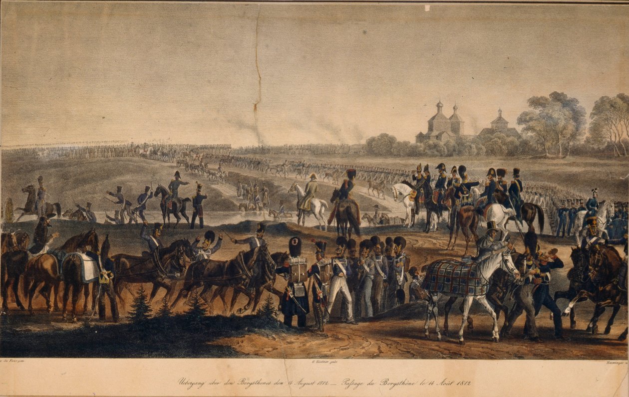 Krydsningen af Dnepr den 14. august 1812, 1820