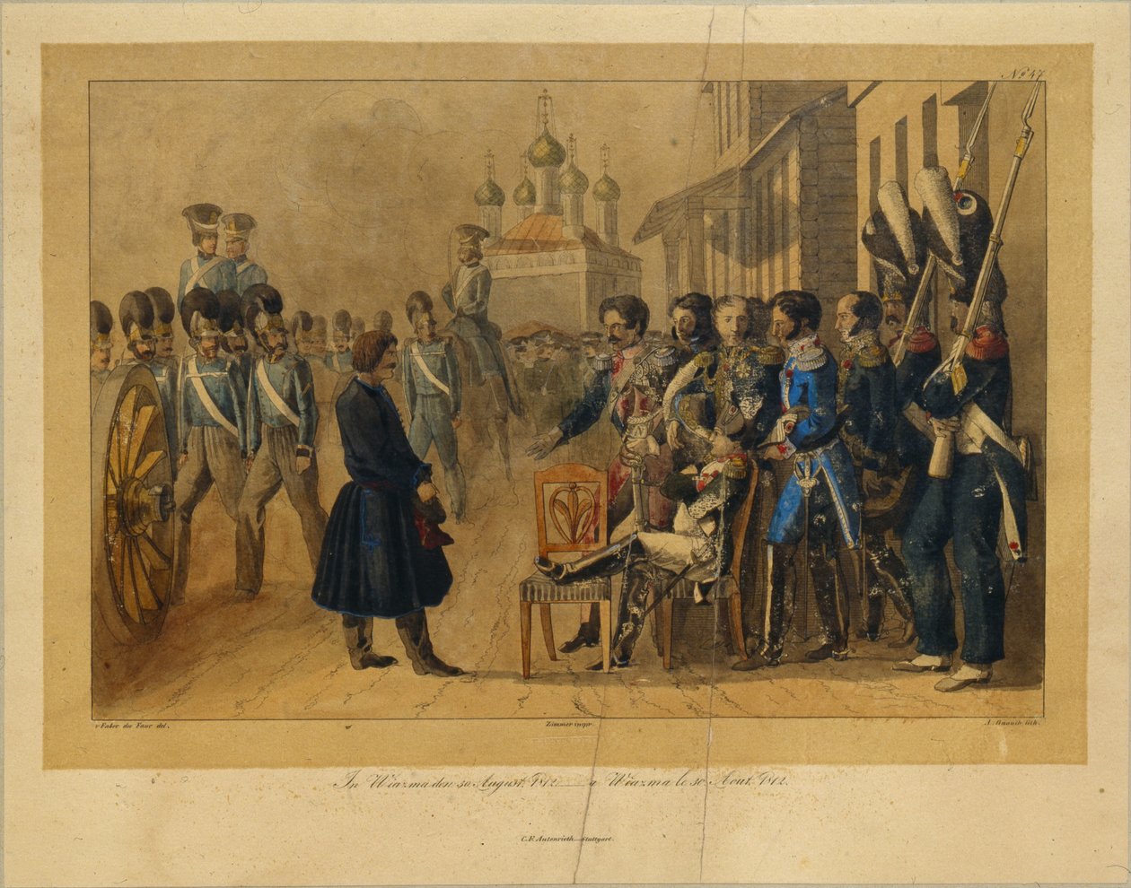 Vyazma den 30. august 1812, 1820
