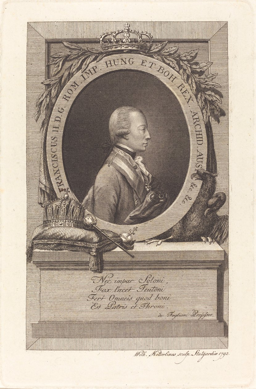 Frans II, hellig romersk kejser af Christian Wilhelm Ketterlinus