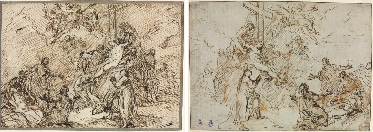 Afsætningen (recto) og (verso) af Christian Wink