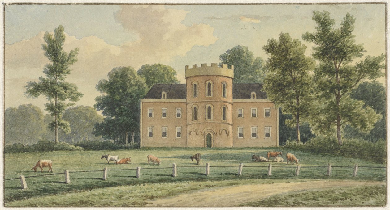 The House de Wildenborch, nær Lochem af Christianus Hendricus Hein