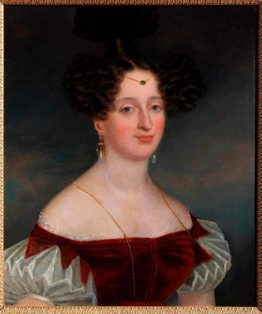 Contess Elizaveta Ksaveryevna Vorontsova (oliepanel) af Christina Robertson