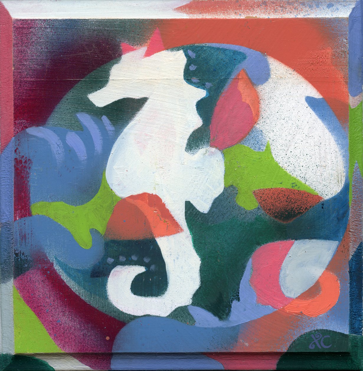 Havhest, ca. 2008 af Christina Saj