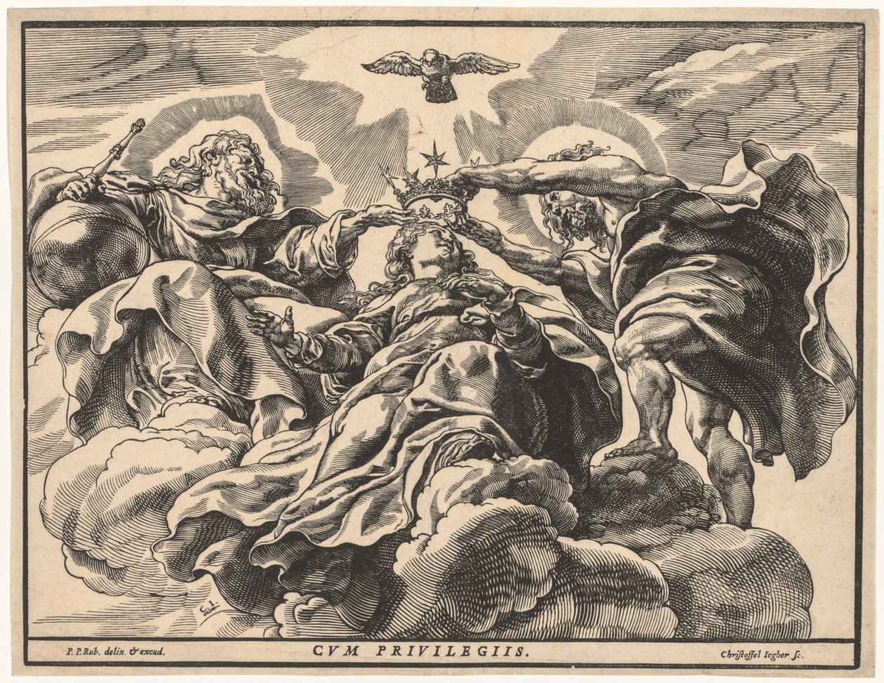 Jomfruens kroning, 1632-36. af Christoffel Jegher