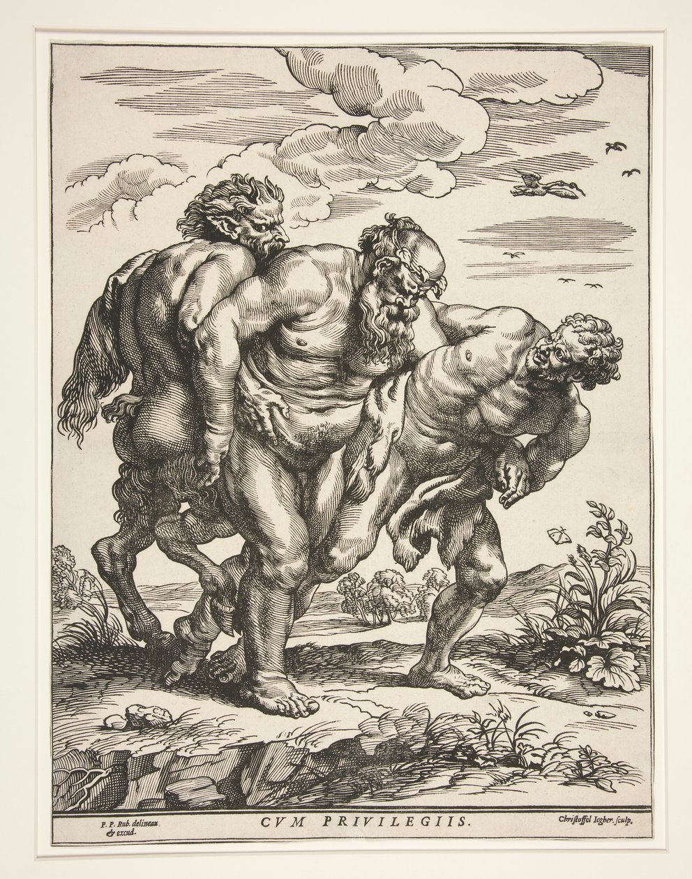 Silenus-marchen af Christoffel Jegher