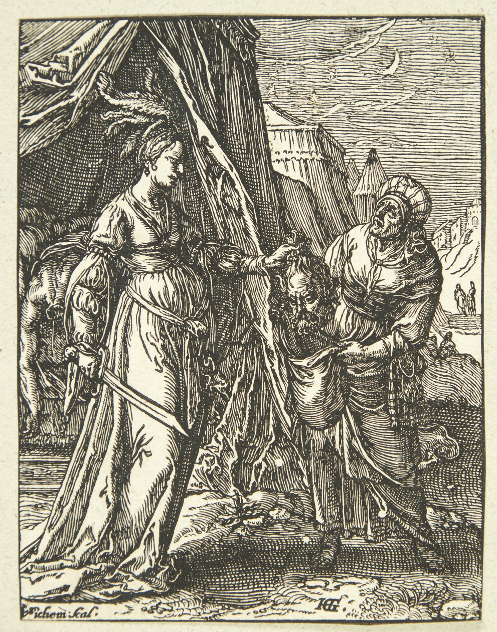 Judith med Holofernes hoved af Christoffel van