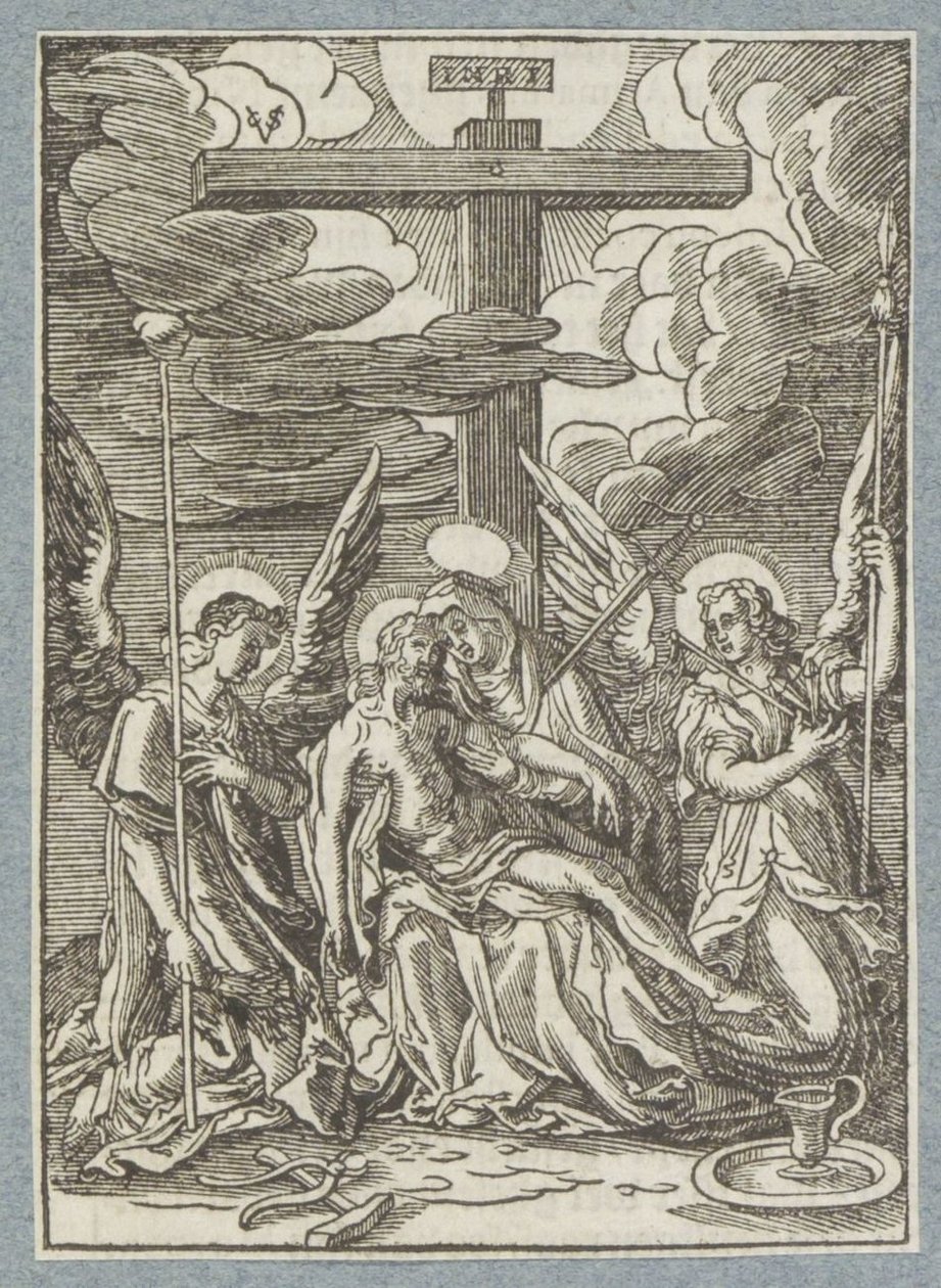 Kristi skælven af Christoffel van Sichem (II)