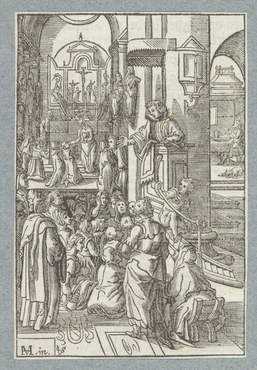 Giv os det brød, vi har brug for i dag af Christoffel van Sichem (II)