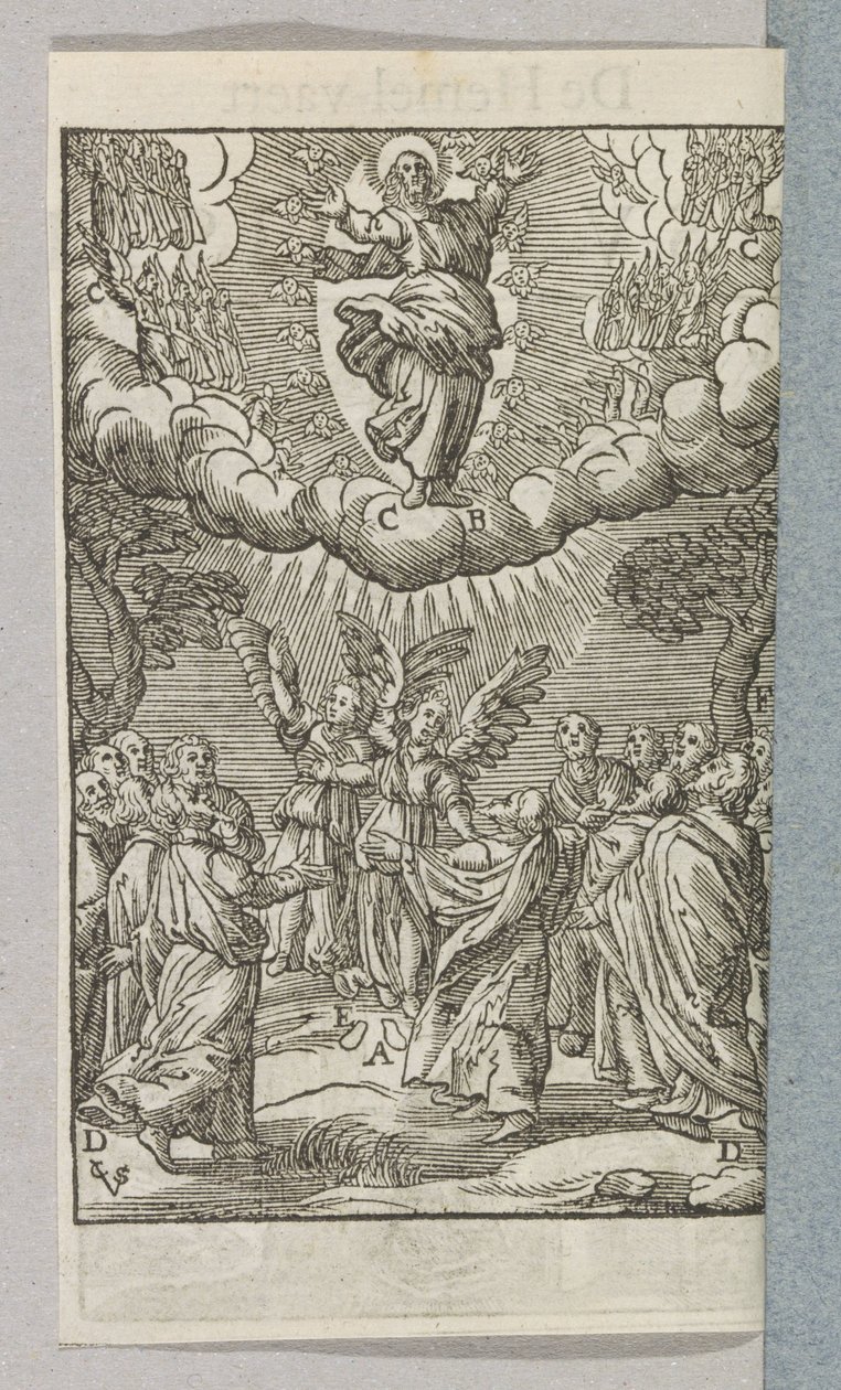 Kristi himmelfart af Christoffel van Sichem (II)