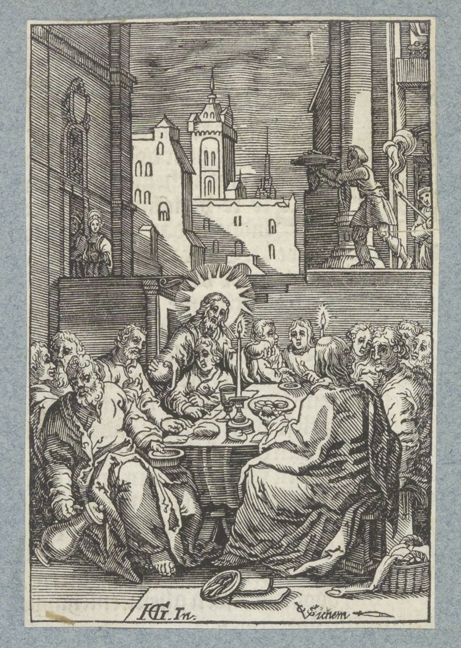 Sidste aftensmad af Christoffel van Sichem (II)