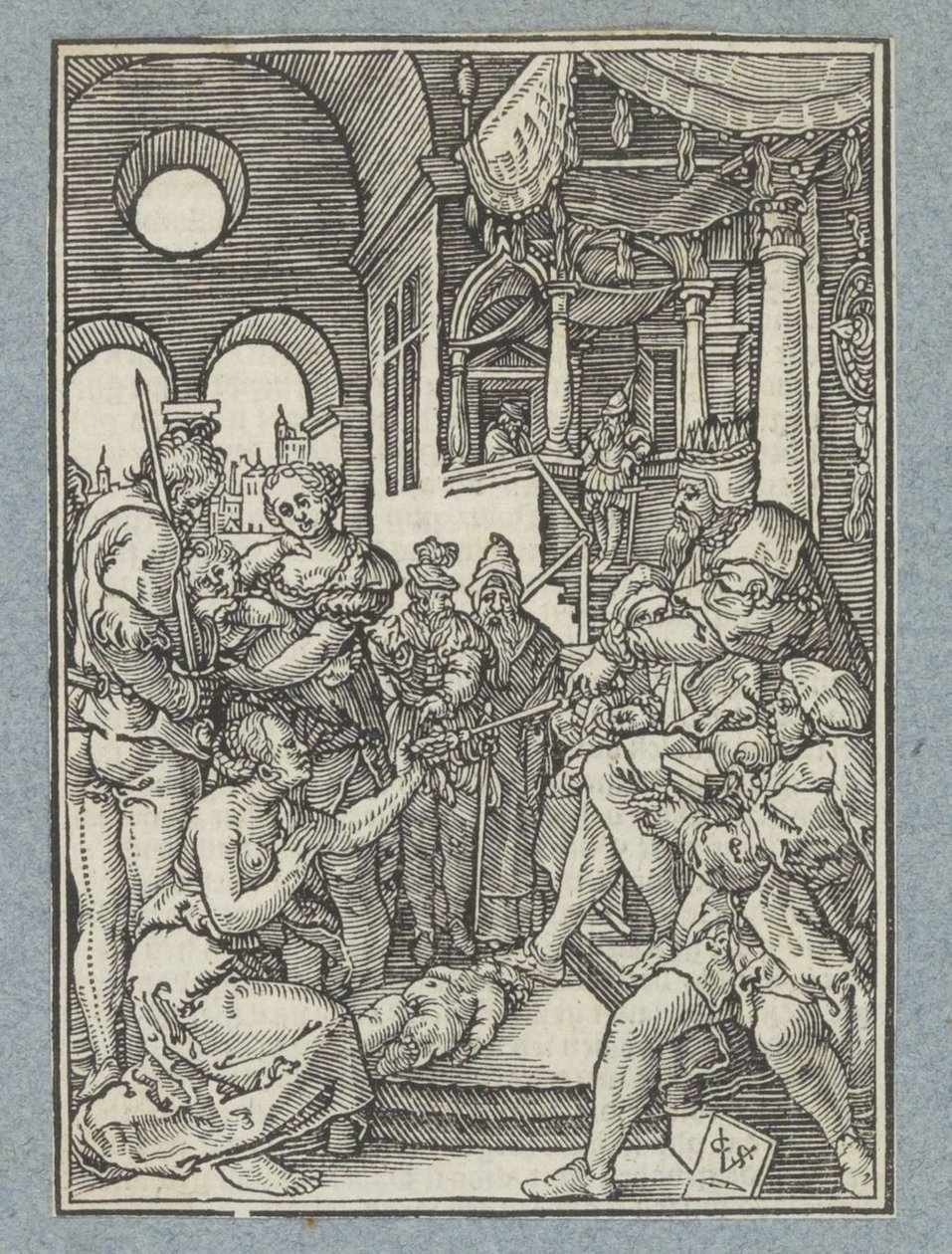 Salomons dom af Christoffel van Sichem (II)