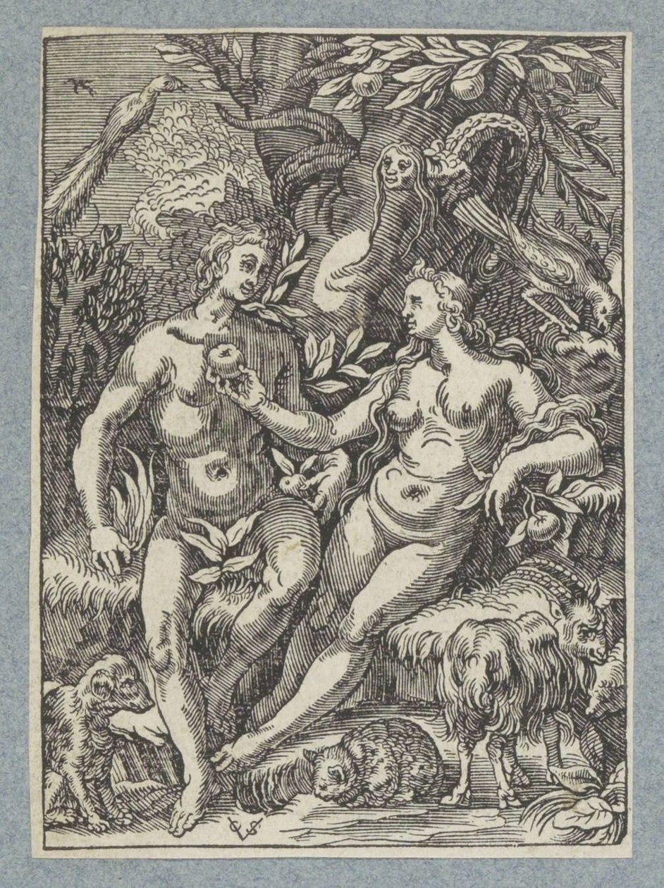 Fald med hunslange af Christoffel van Sichem (II)