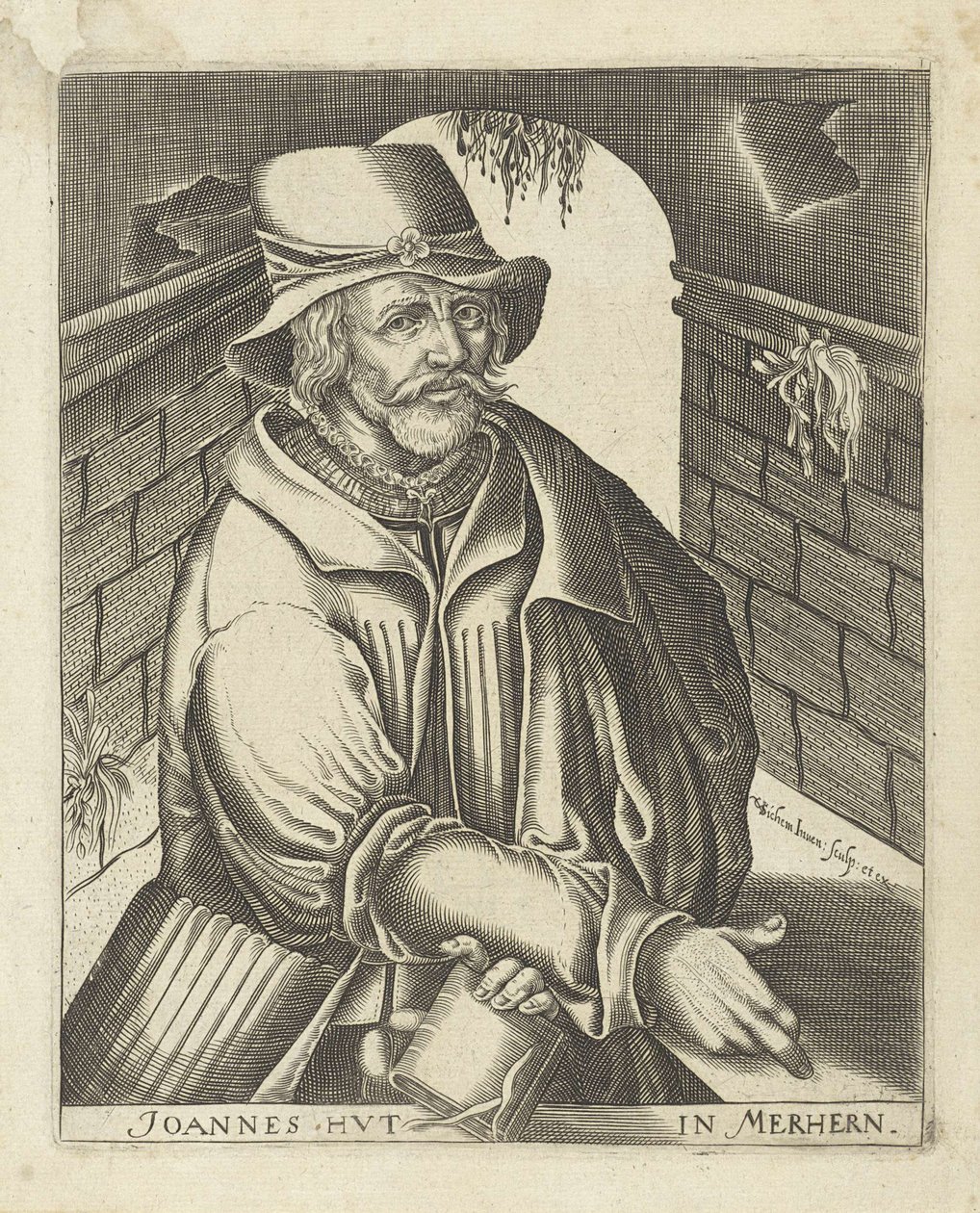 John Hus i Merhern, ca. 1650 af Christoffel van Sichem