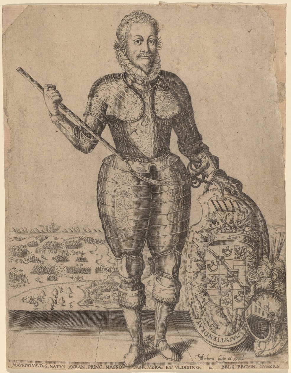 Maurice af Nassau, Prins af Orange af Christoffel van Sichem I